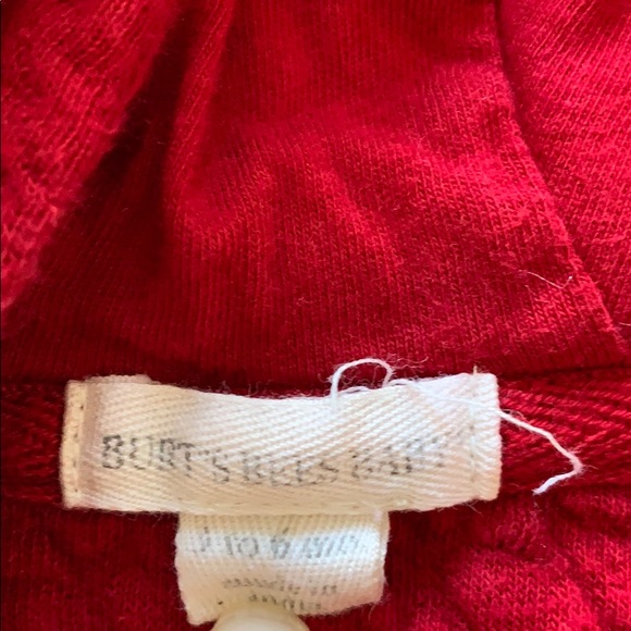 Burts bees baby zip up hoodie. Super soft and cozy - Picture 2 of 2